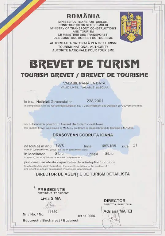 Tourism Brevet Sibiu