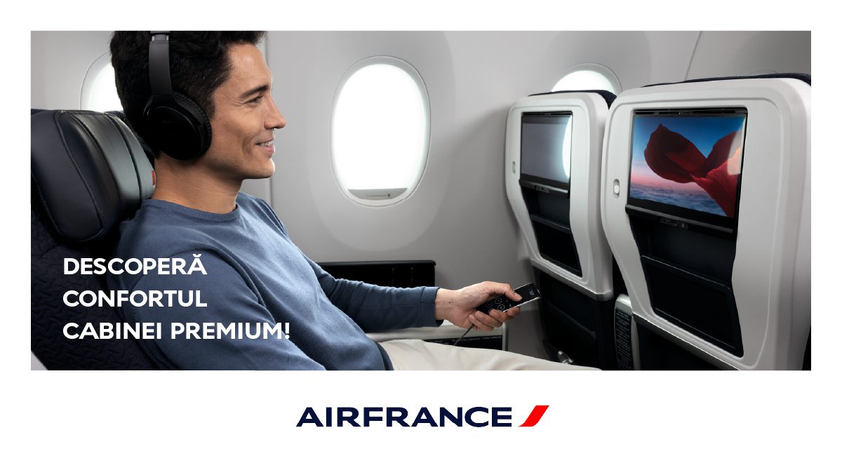 Discover the Comfort of the Air France Premium Cabin!