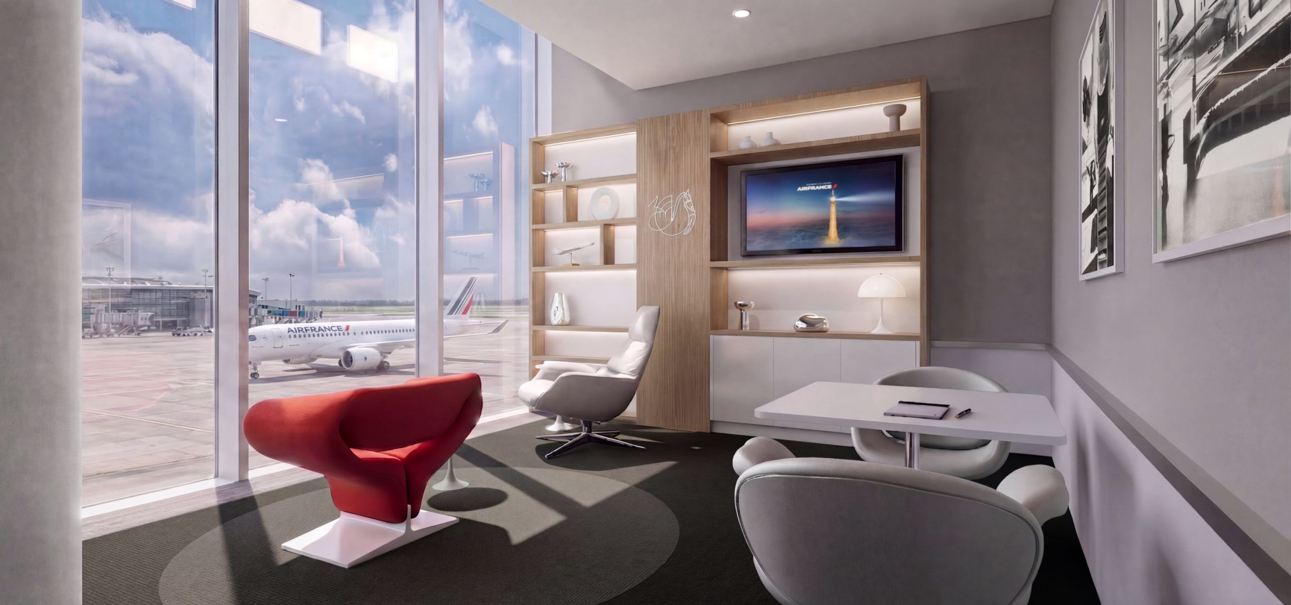 The New Air France Lounge at London Heathrow Opened in Early July